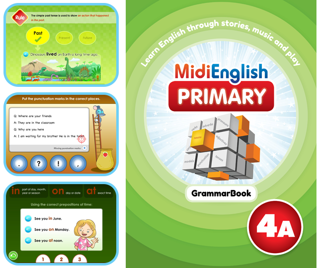 语法 | Primary 小学课程 | MidiEnglish